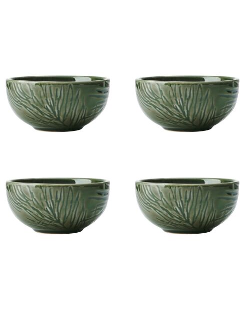 4 Bols Mikasa Jardin Mikasa Jardin verts -  D.10x5 cm