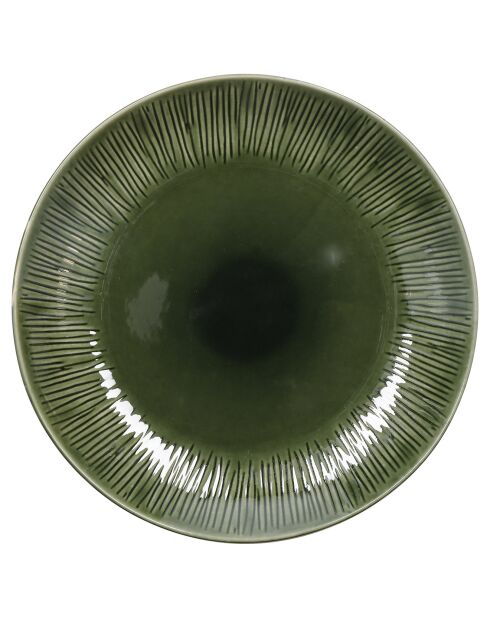 4 Assiettes plates Mikasa Jardin Mikasa Jardin vertes - D.27 cm