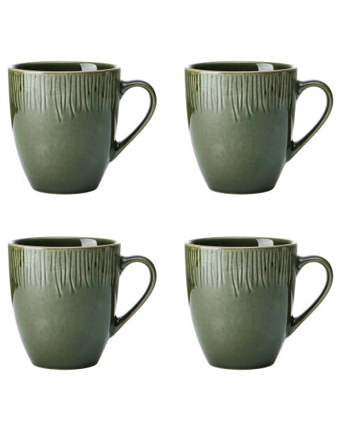 4 groene bekers Mikasa Jardin - 420 ml