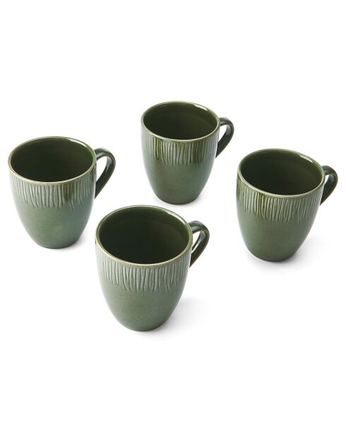 4 groene bekers Mikasa Jardin - 420 ml