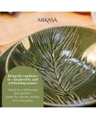4 Bols en grès émaillé Mikasa Jardin Mikasa Jardin verts -  D.20x5 cm