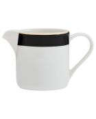 Sucrier et crémier Mikasa Luxe noir/blanc