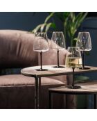 4 Verres à vin blanc en Cristal transparents -  400 ml