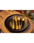 Sets de table ronds en toile de jute beige -  D.39 cm