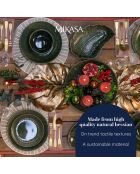 Sets de table ronds en toile de jute beige -  D.39 cm