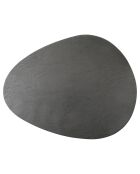 4 tovagliette grigie in similpelle - 38,51x30,51x1,5 cm
