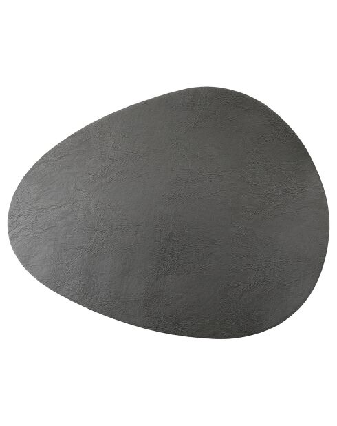 4 tovagliette grigie in similpelle - 38,51x30,51x1,5 cm