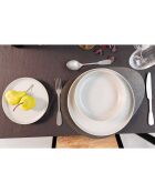 4 tovagliette grigie in similpelle - 38,51x30,51x1,5 cm