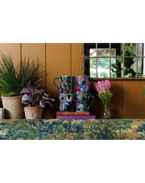 Tasse en Porcelaine Mikasa x Sarah Arnett verte -  350 ml