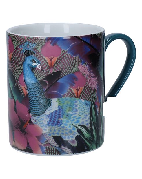 Tasse en Porcelaine Mikasa x Sarah Arnett verte - 350 ml