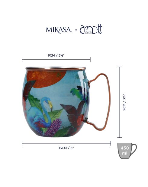 Tasse Mikasa x Sarah Arnett multicolore -  450 ml