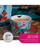 Tasse & Soucoupe en Porcelaine Mikasa x Sarah Arnett multicolore -  250 ml
