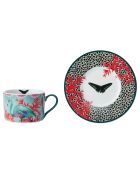 Tasse & Soucoupe en Porcelaine Mikasa x Sarah Arnett multicolore -  250 ml