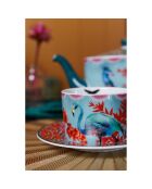 Tasse & Soucoupe en Porcelaine Mikasa x Sarah Arnett multicolore -  250 ml