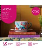 Tasse & Soucoupe en Porcelaine Mikasa x Sarah Arnett multicolore -  250 ml