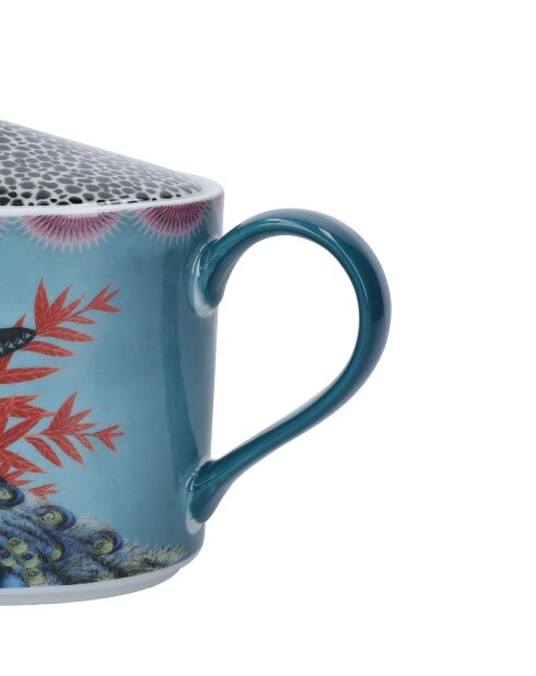 Mikasa x Sarah Arnett Teekanne aus blauem Porzellan, 1100 ml