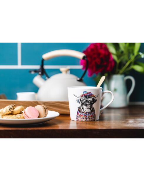 Tasse en Porcelaine Mikasa x Tipperleyhill multicolore - 380 ml