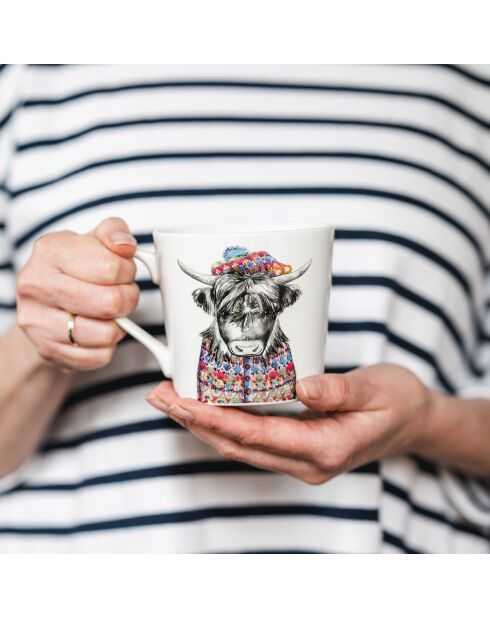 Tasse en Porcelaine Mikasa x Tipperleyhill multicolore - 380 ml