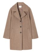 Manteau en Laine melangée Sewro beige