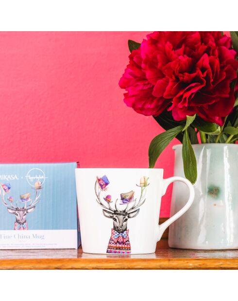 Tasse en Porcelaine Mikasa x Tipperleyhill multicolore - 380 ml