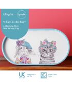 Plateau ovale Mikasa x Tipperleyhill blanc -  38x20.5x3 cm