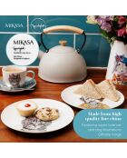 Assiette à désert Mikasa x Tipperleyhill blanche -  D.20 cm