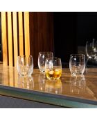 4 Verres à vin en Cristal Mikasa Treviso transparents -  350 ml