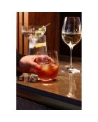 4 Verres à vin en Cristal Mikasa Treviso transparents -  350 ml