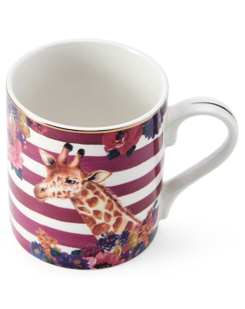 Tasse en Porcelaine Wild at Heart multicolore -  280 ml