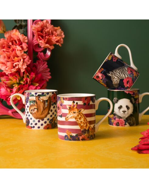 Tasse en Porcelaine Wild at Heart multicolore -  280 ml