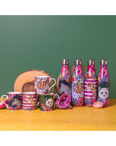 Tasse en Porcelaine Wild at Heart multicolore -  280 ml