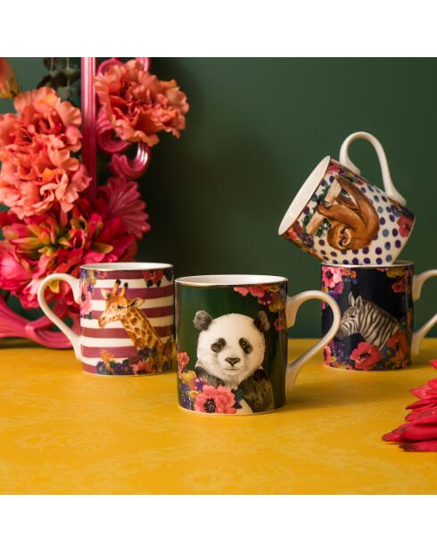 Tasse en Porcelaine Wild at Heart vert -  280 ml