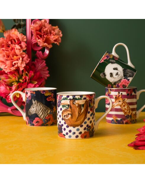 Tasse en Porcelaine Wild at Heart multicolore -  280 ml