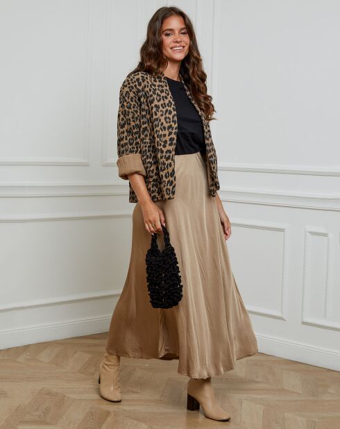 Veste Coralie taupe