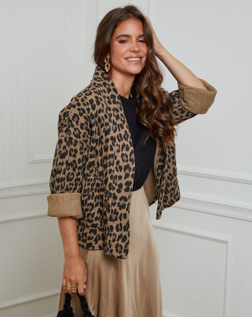 Veste Coralie taupe