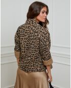 Veste Coralie taupe