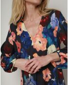 Racor Coral winterjurk met bloemen
