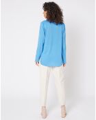 Topli uni blaues Top