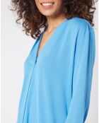 Topli uni blaues Top