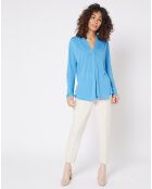 Topli uni blaues Top