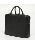 Marco Aktentasche aus schwarzem Leder - 39x29x9 cm