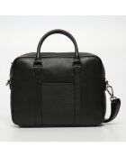 Porte-documents en Cuir Niccolo noir - 37x28.5x9 cm