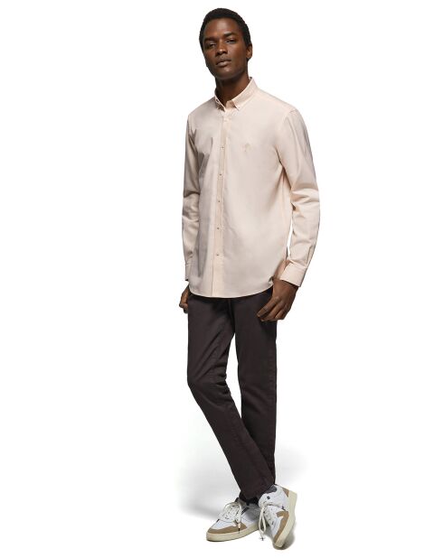 Chemise Rigby Go Shirt Reg Oxford peche
