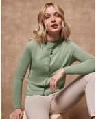 Cardigan Rigby Go W Slim Cardigan vert jade