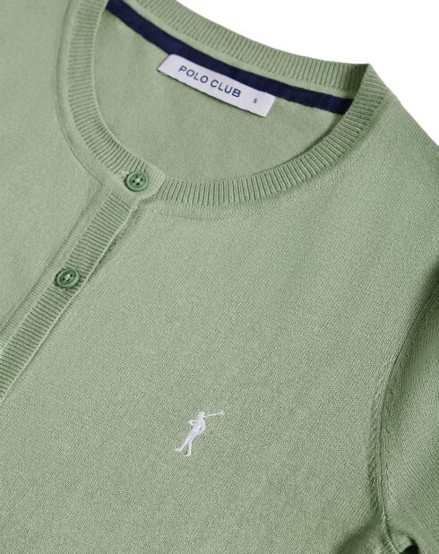Cardigan Rigby Go W Slim Cardigan vert jade