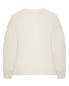 Sweat Sendy Minimal écru