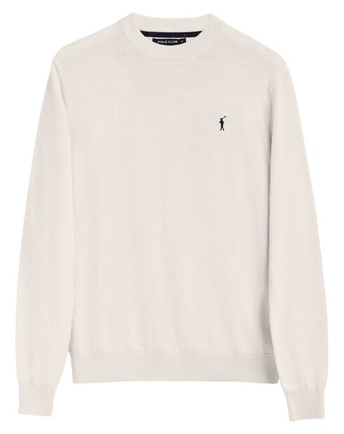 Pull Rigby Go U Neck écru