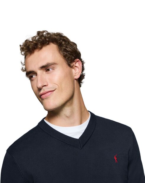 Pull Rigby Go V Neck navy