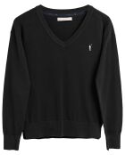 Pull Rigby Go V Neck W noir