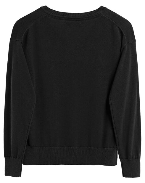 Pull Rigby Go V Neck W noir